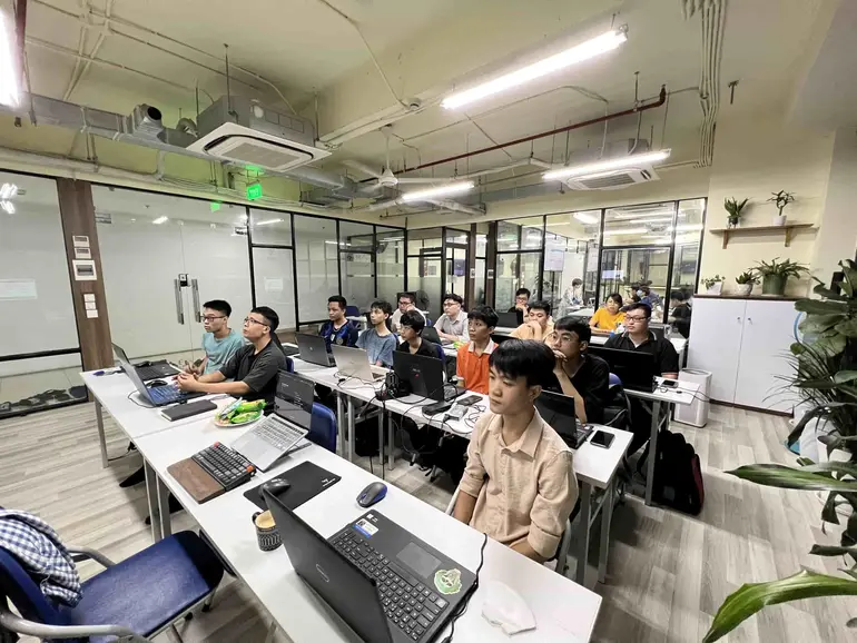 Hoạt động học tập tại Techmaster